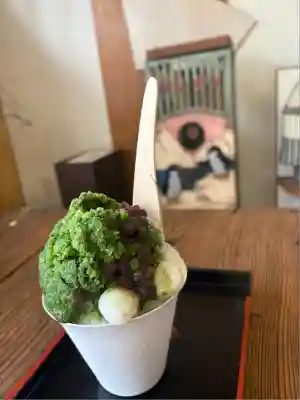 福島八幡宮の食事