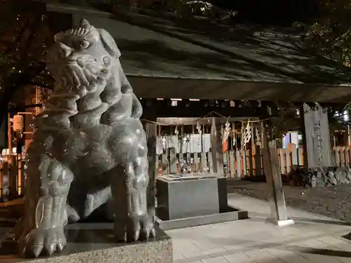 北海道神宮頓宮の狛犬