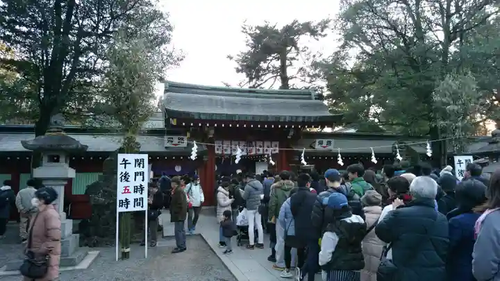 大國魂神社の初詣