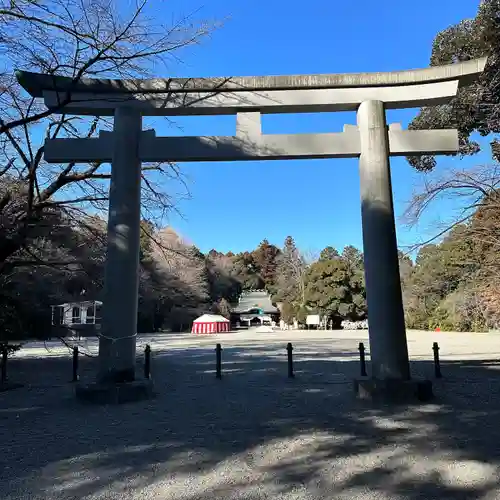 栃木縣護國神社の鳥居