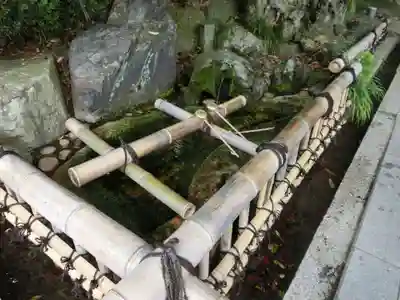 氣比神宮の手水舎