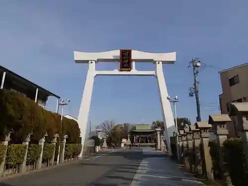 石切劔箭神社の鳥居