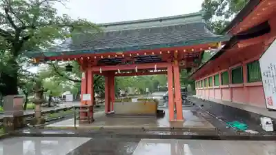 富士山本宮浅間大社の手水舎