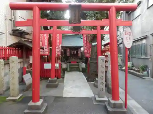 旗の台伏見稲荷神社の鳥居