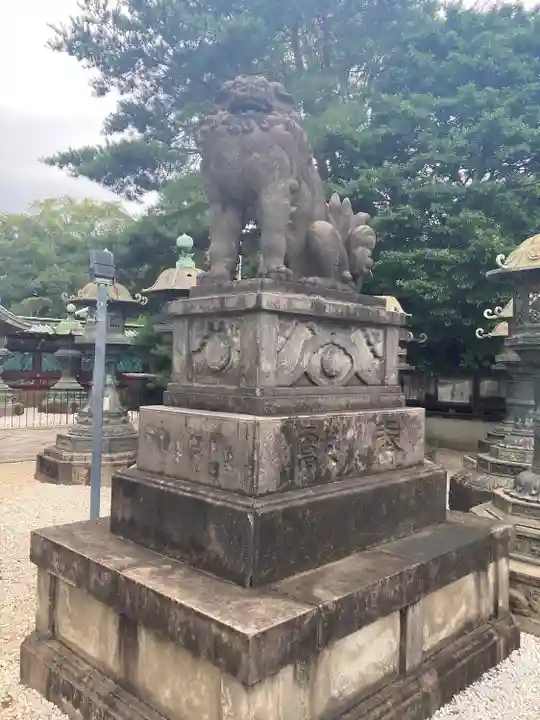 上野東照宮の狛犬