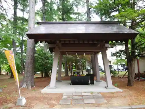 大谷地神社の手水舎