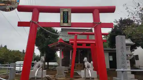 亀田森稲荷神社の鳥居