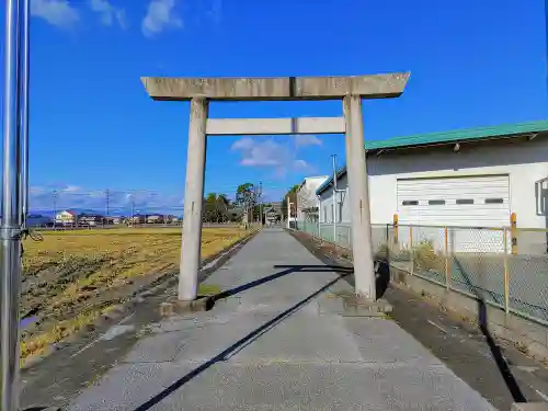 須佐之男社（明地）の鳥居