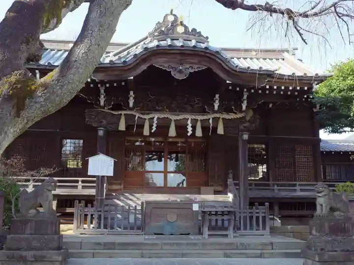 白山神社の本殿・本堂