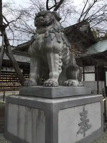 寒川神社の狛犬