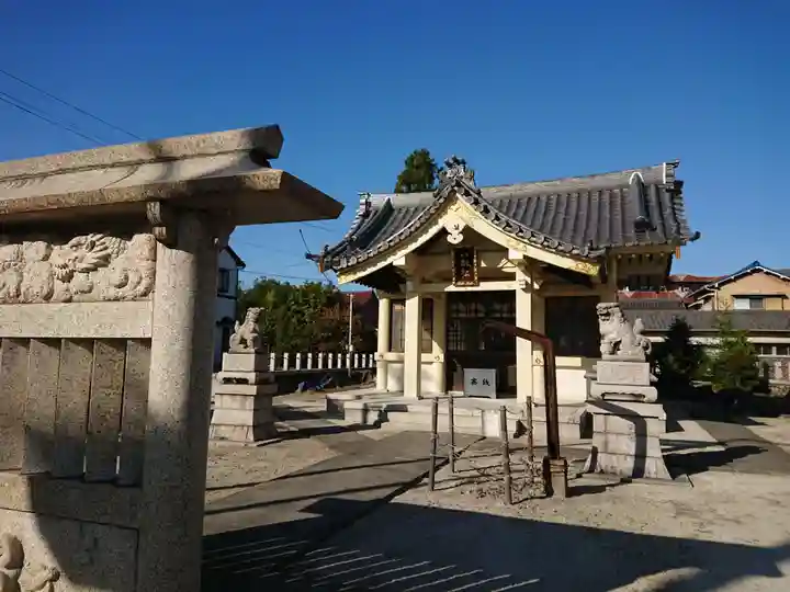 八劔社(東中島八劔社)の本殿・本堂