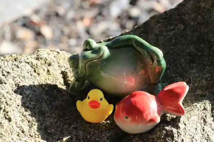 阿久津「田村神社」(郡山市阿久津町)旧社名:伊豆箱根三嶋三社の手水舎