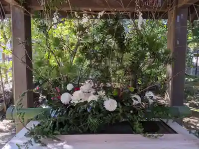赤坂氷川神社の手水舎