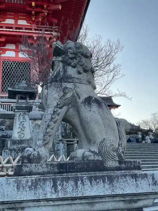 清水寺の狛犬