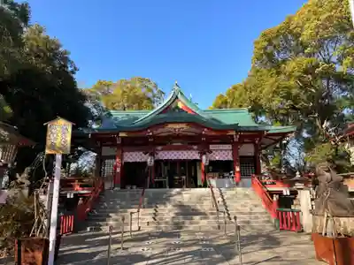 多摩川浅間神社の本殿・本堂