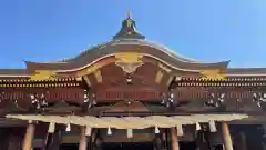 寒川神社の本殿