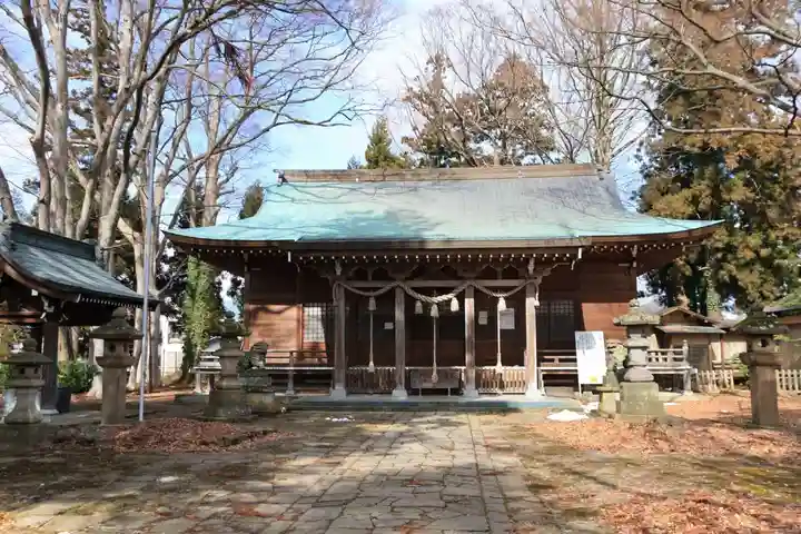 諏方神社の本殿・本堂