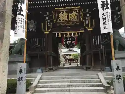 櫛田神社の山門・神門