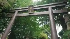 諏訪神社の鳥居