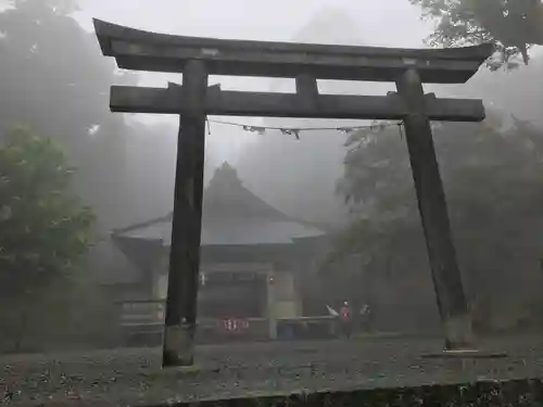 村山浅間神社の鳥居