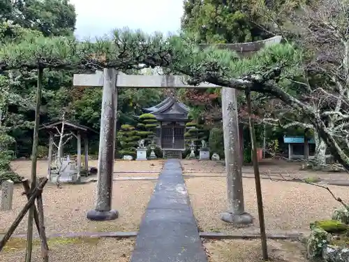 市原豊歳神社の鳥居