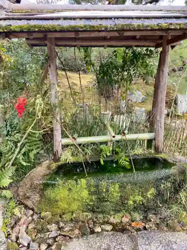 三秀院の手水舎