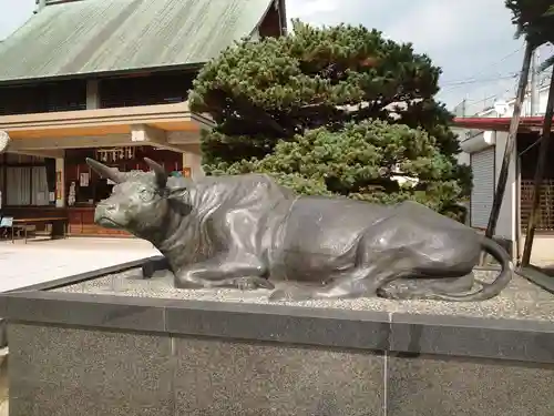 白潟天満宮の狛犬