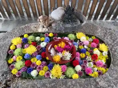 別小江神社の手水舎