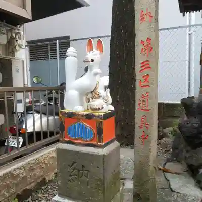 桐生稲荷神社の狛犬