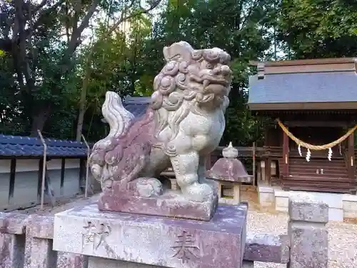 神明社（小坂神明社）の狛犬