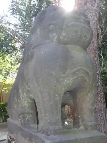 御田八幡神社の狛犬