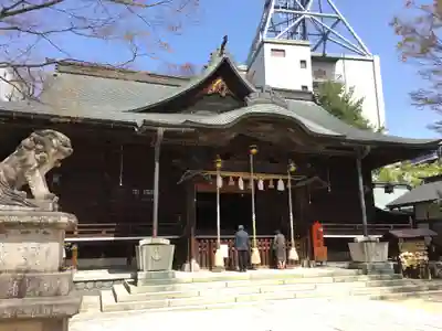 四柱神社の本殿・本堂
