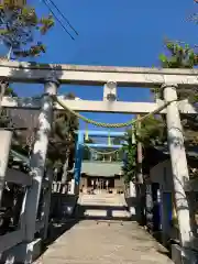 小名浜諏訪神社の鳥居