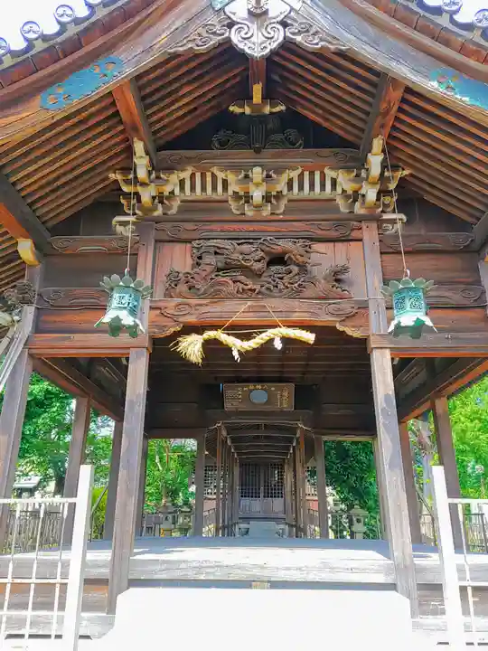 八幡社(下起北)の本殿・本堂