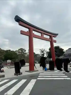 鶴岡八幡宮の鳥居