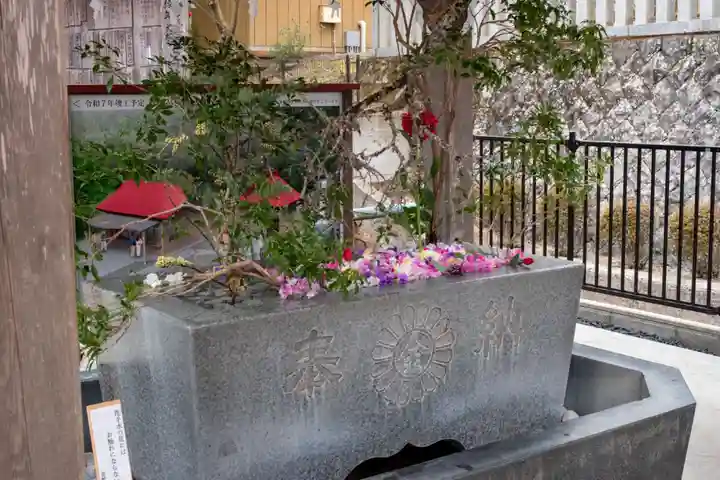 金蛇水神社の手水舎