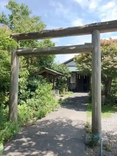 城山富士浅間神社の鳥居