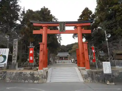 龍田大社の鳥居