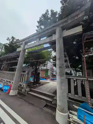 椙森神社の鳥居