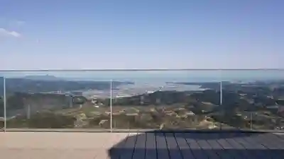 阿波々神社の景色