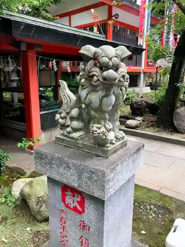 くまくま神社(導きの社 熊野町熊野神社)の狛犬