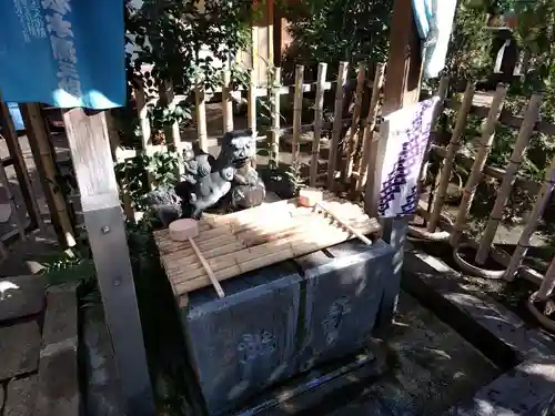 天祖神社の手水舎