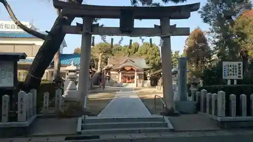 伊居太神社の鳥居