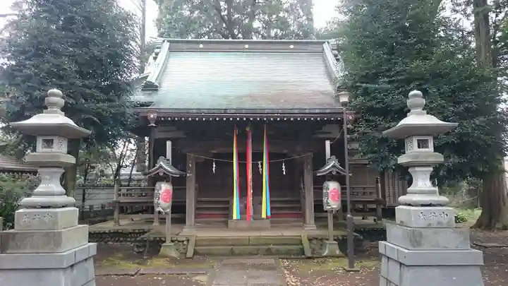 上連雀神明社の本殿・本堂