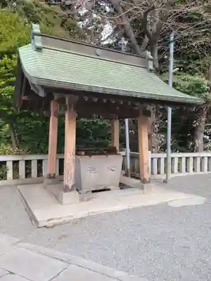 赤羽八幡神社の手水舎