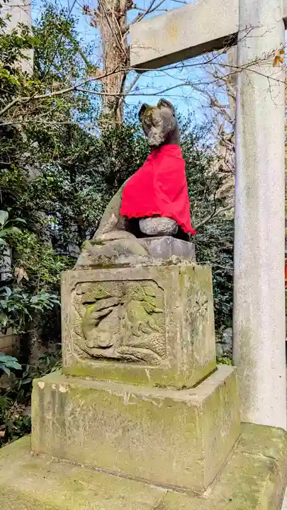 馬橋稲荷神社の狛犬