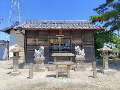 山神社（東蜆）の本殿・本堂