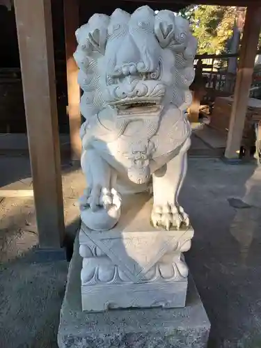 唐澤山神社の狛犬