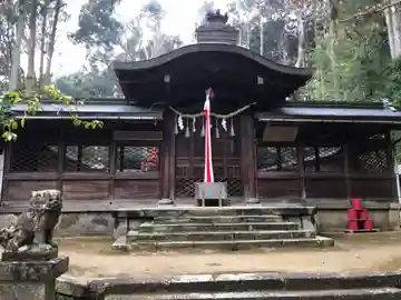 朱智神社の本殿・本堂