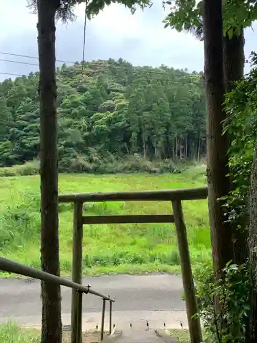 山神宮の鳥居